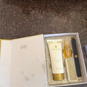 Orogold hyacinth manicure set NEW